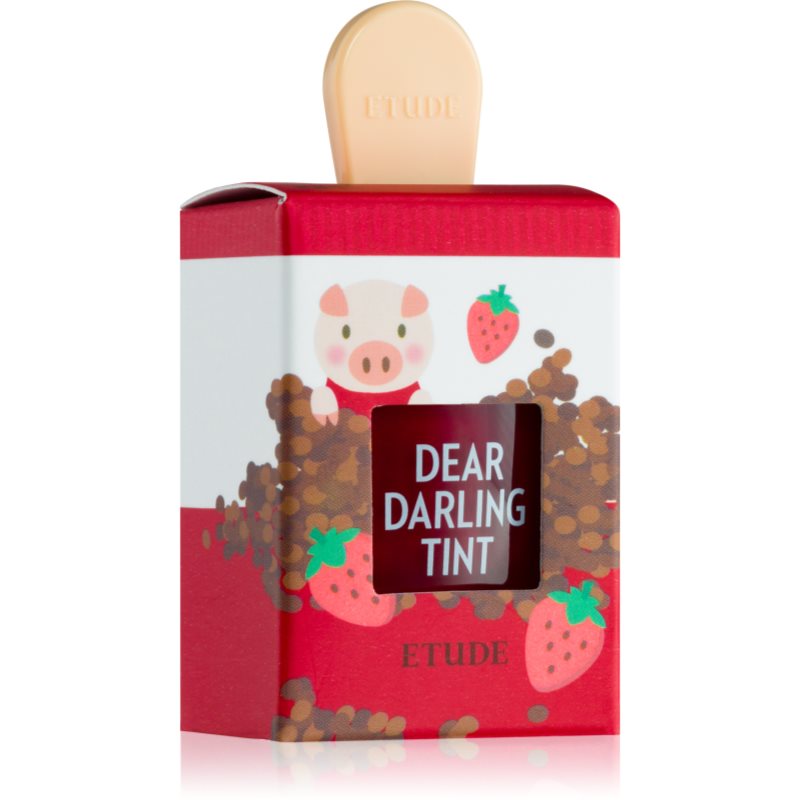 ETUDE Dear Darling Water Gel Tint Ice Cream Lip Stain With Gel Consistency Shade #24 RD308 4,5 G