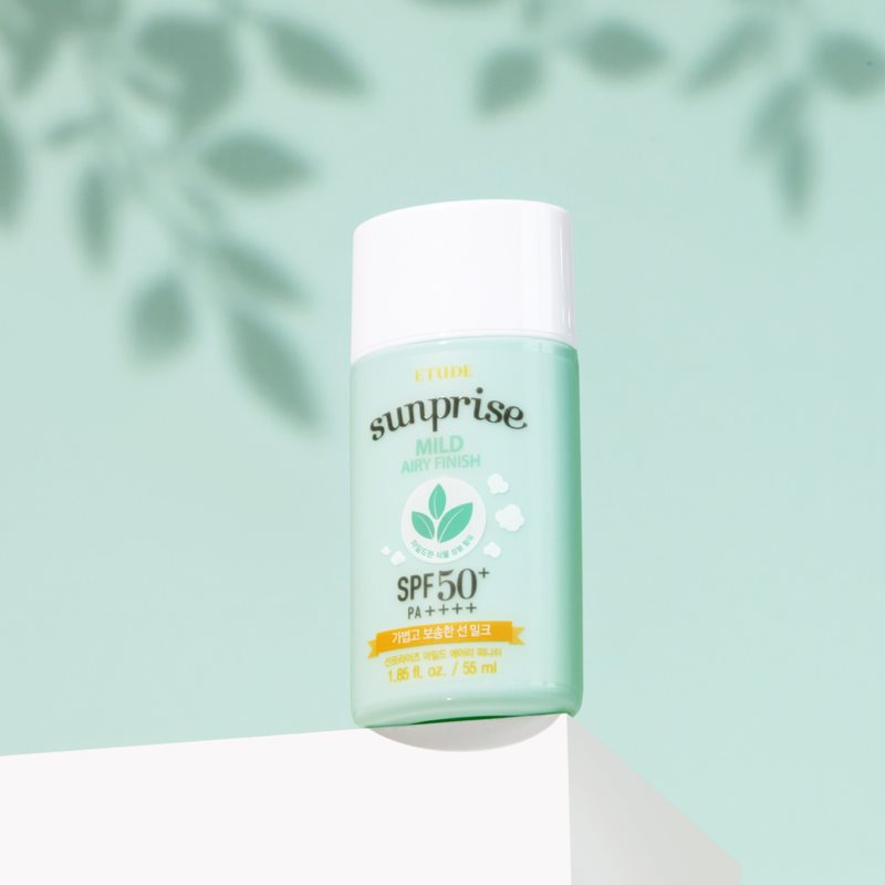 ETUDE Sunprise Mild Airy Finish Protective Mineral Face Fluid SPF 50+ 55 Ml