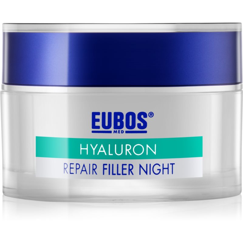 Eubos Hyaluron naktinis regeneruojamasis kremas nuo raukšlių 50 ml