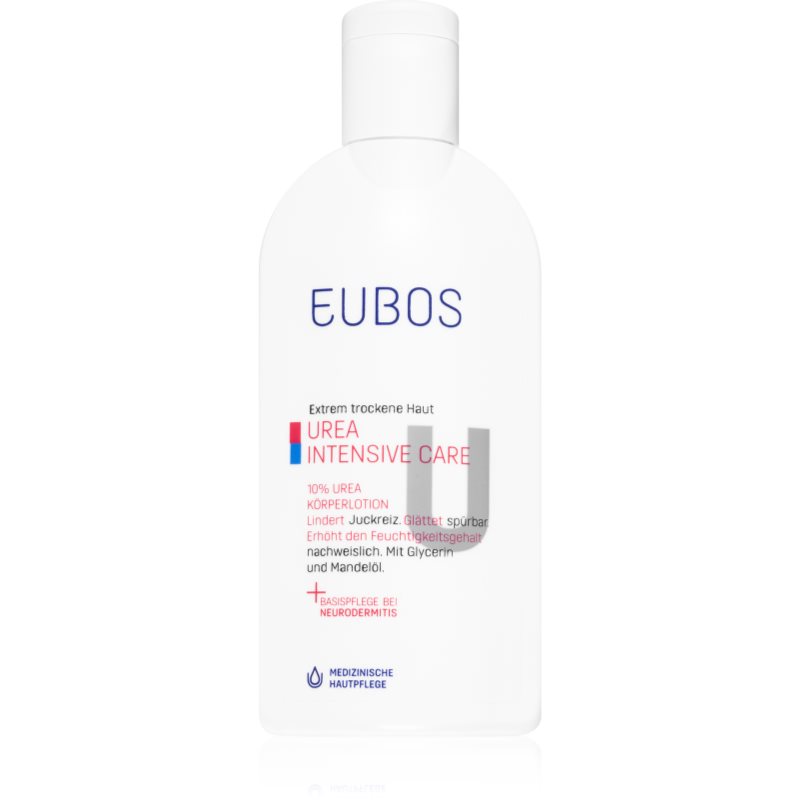 

Eubos Dry Skin Urea 10% поживне молочко для тіла для сухої шкіри з відчуттям свербіння