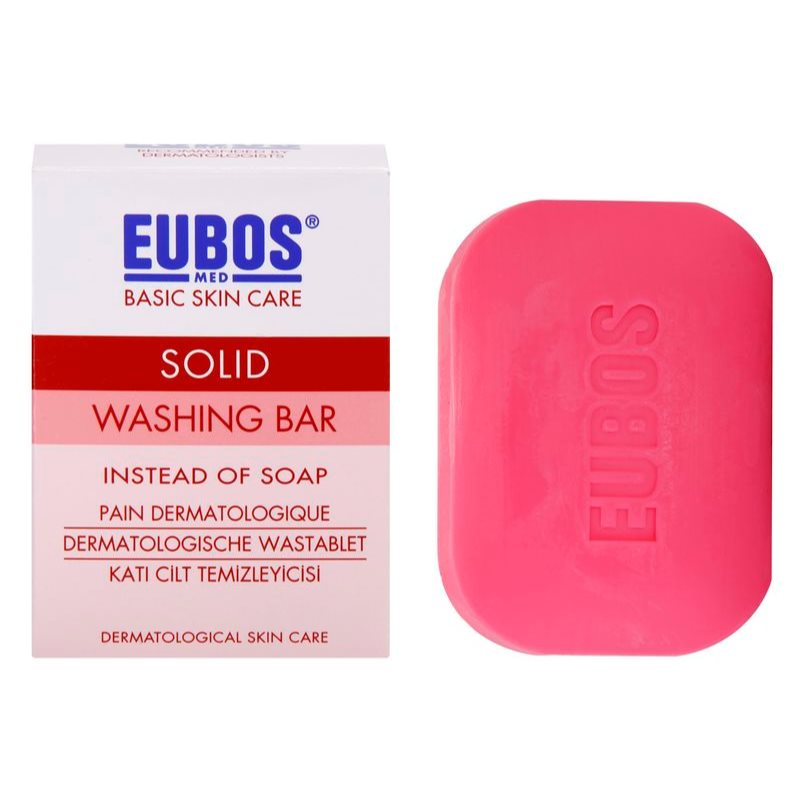 Eubos Basic Skin Care Red sintetinis muilas mišriai odai 125 g