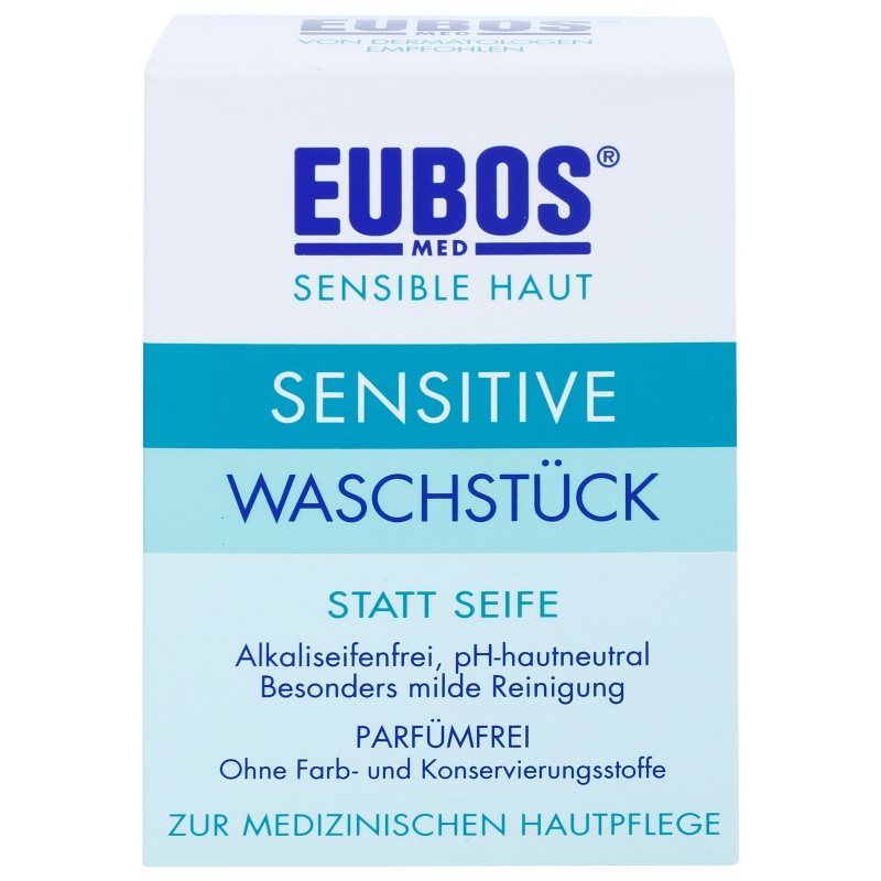 

Eubos Sensitive туалетне мило без ароматизатора (pH:5,5 ± 0,3