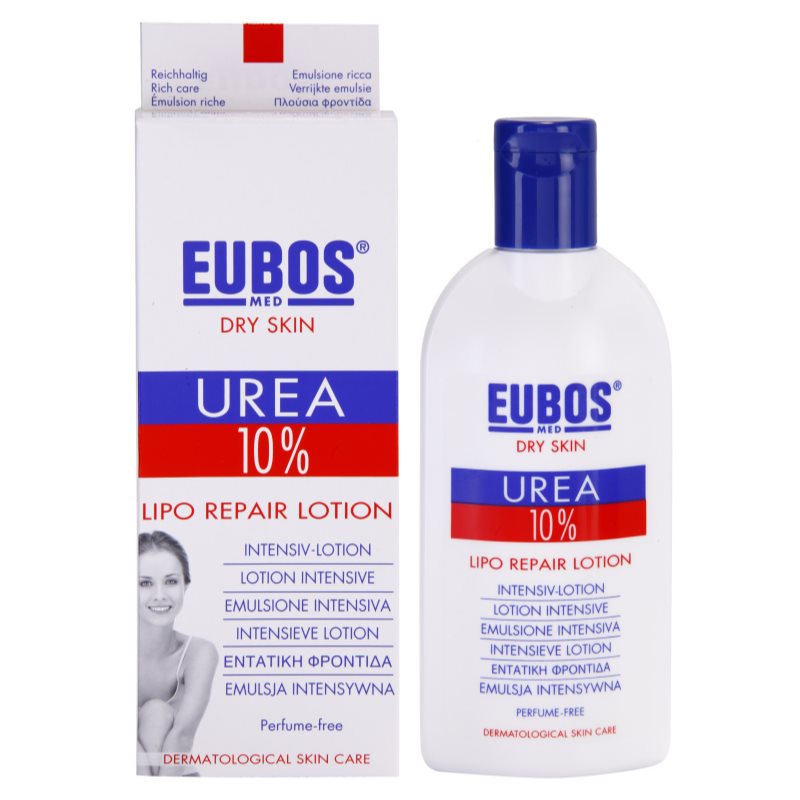Eubos Dry Skin Urea 10% Nourishing Body Milk For Dry And Itchy Skin 200 Ml