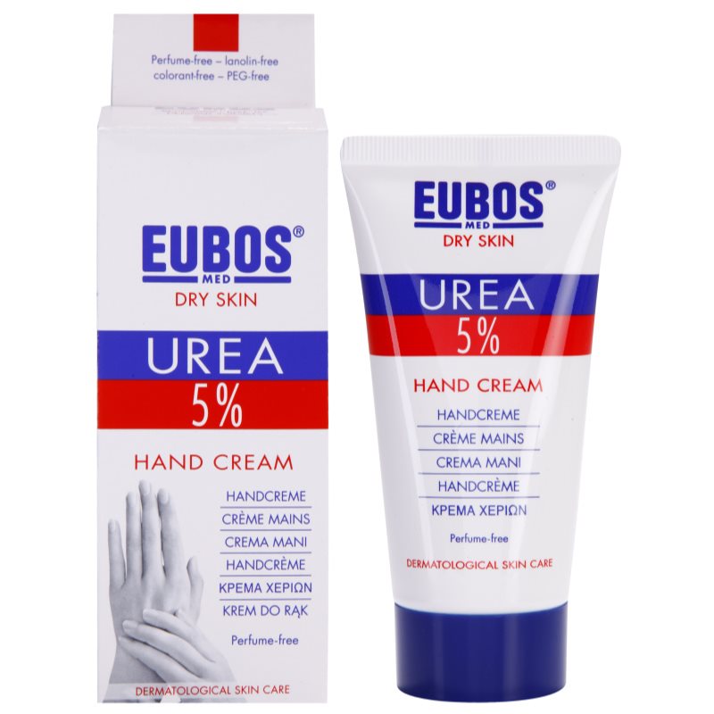 Eubos Dry Skin Urea 5% зволожуючий захисний крем для дуже сухої шкіри 75 мл