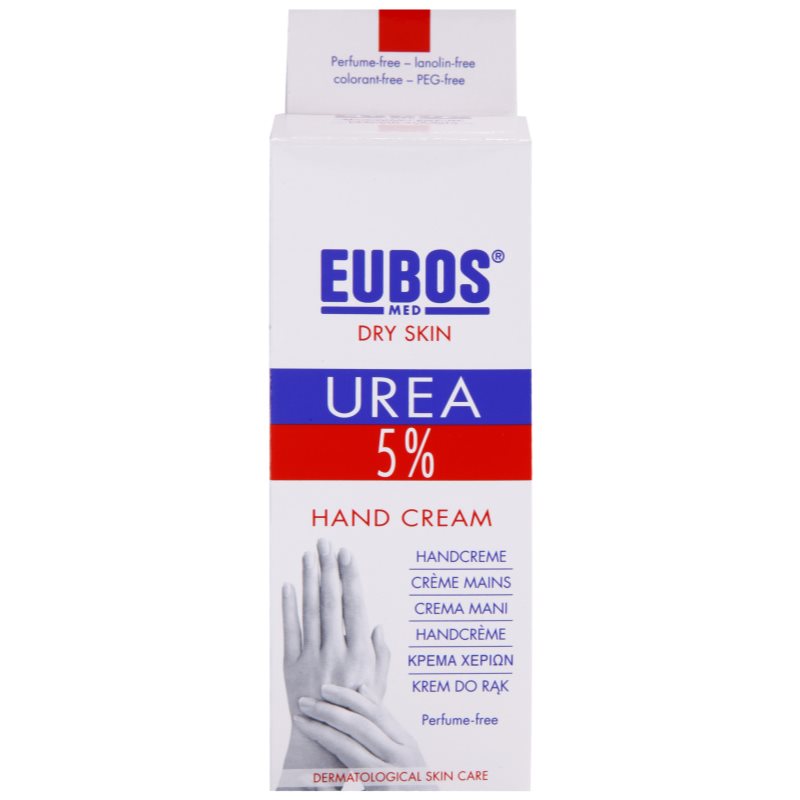 Eubos Dry Skin Urea 5% зволожуючий захисний крем для дуже сухої шкіри 75 мл