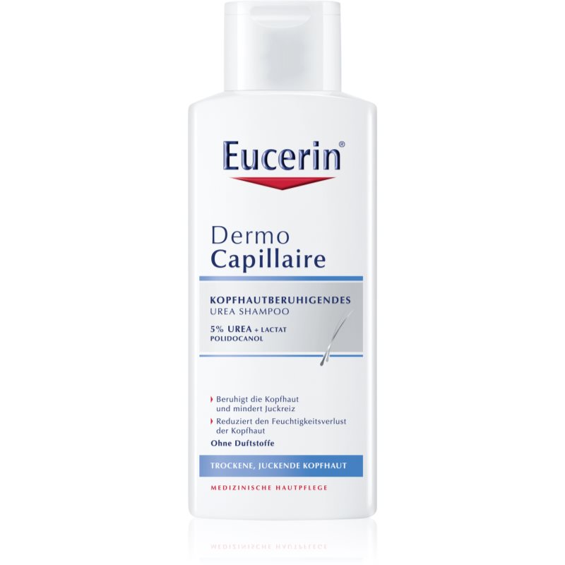 Eucerin DermoCapillaire šampūnas sausai ir niežtinčiai galvos odai 250 ml