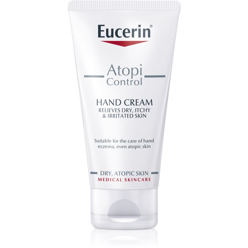 Photos - Cream / Lotion Eucerin AtopiControl hand cream for dry and atopic skin with oat e 