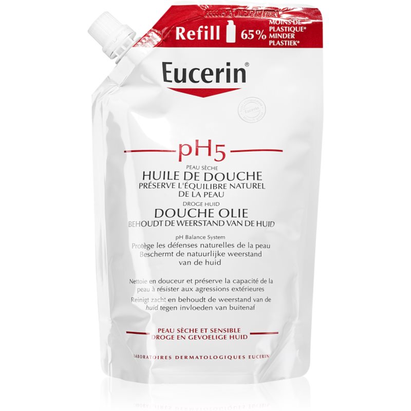 Eucerin PH5 олійка для душу для чутливої шкіри змінне наповнення 400 мл