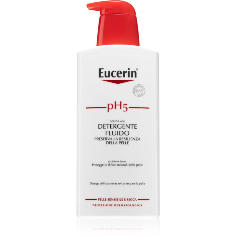 Eucerin pH5 blag čistilni fluid za suho in občutljivo kožo 400 ml