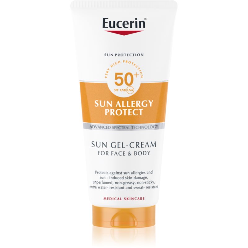 Eucerin Sun Allergy Protect crema-gel protettiva per viso e corpo SPF 50+ 200 ml