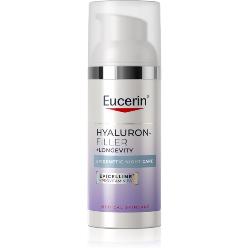 Eucerin Hyaluron-Filler   Longevity Epigenetic night care Kõigi vananemismärkide vastane öökreem 50 ml