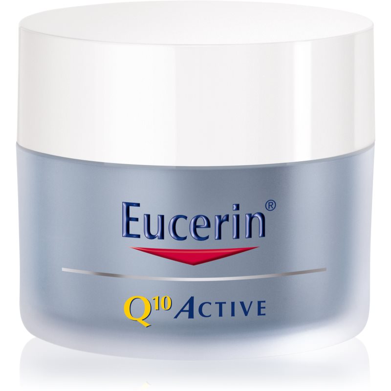 Eucerin Q10 Active regenerierende Nachtcreme gegen Falten 50 ml