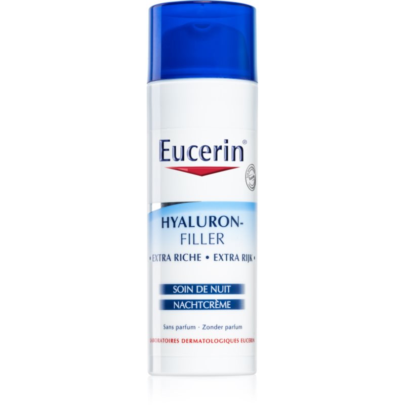 

Eucerin Hyaluron-Filler нічний крем проти зморшок для сухої та дуже сухої шкіри