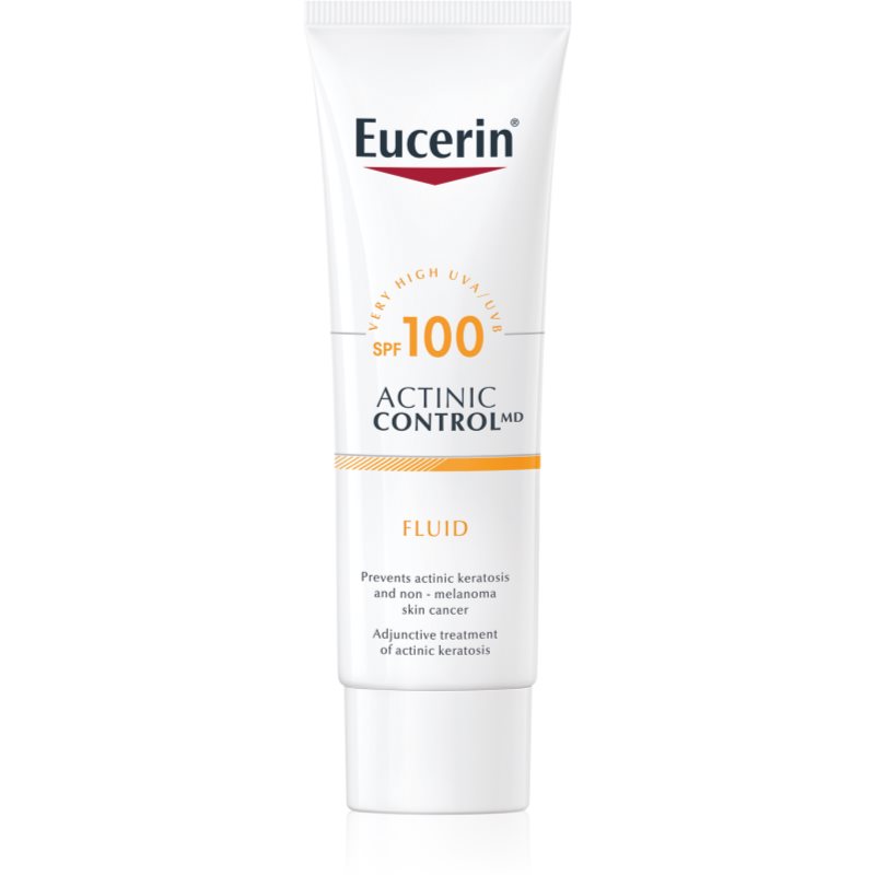 

Eucerin Actinic Control MD SPF 100 зволожуючий захисний флюїд з УФ та УВ фільтрами