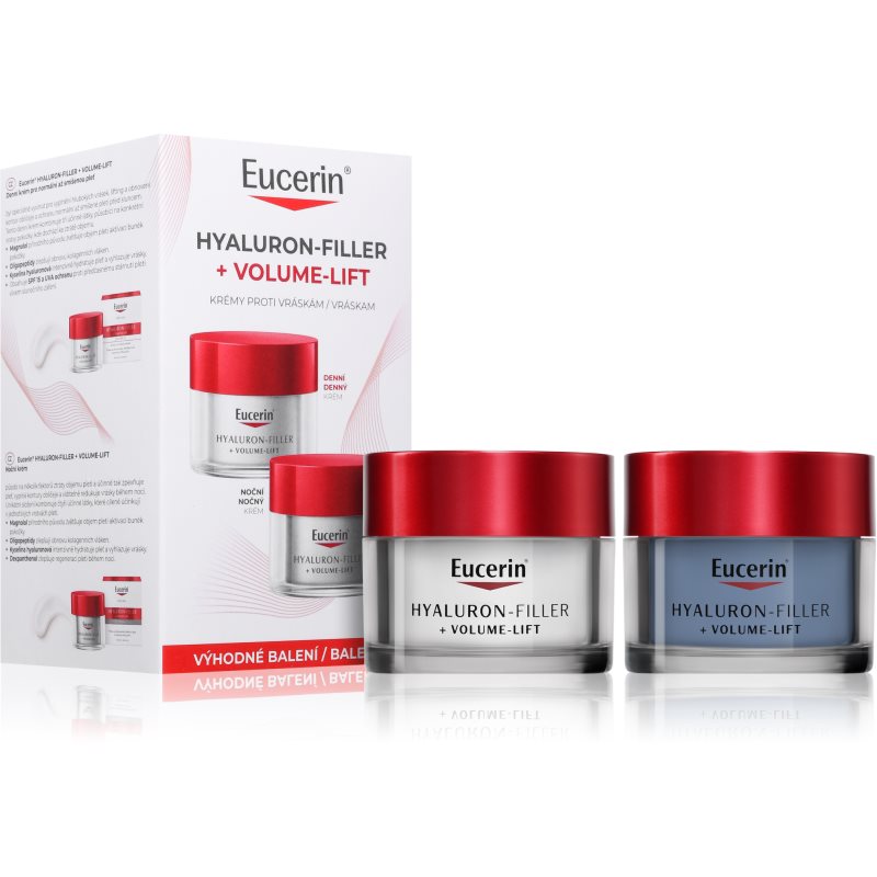 Eucerin Hyaluron-Filler + Volume-Lift trattamento liftante confezione conveniente