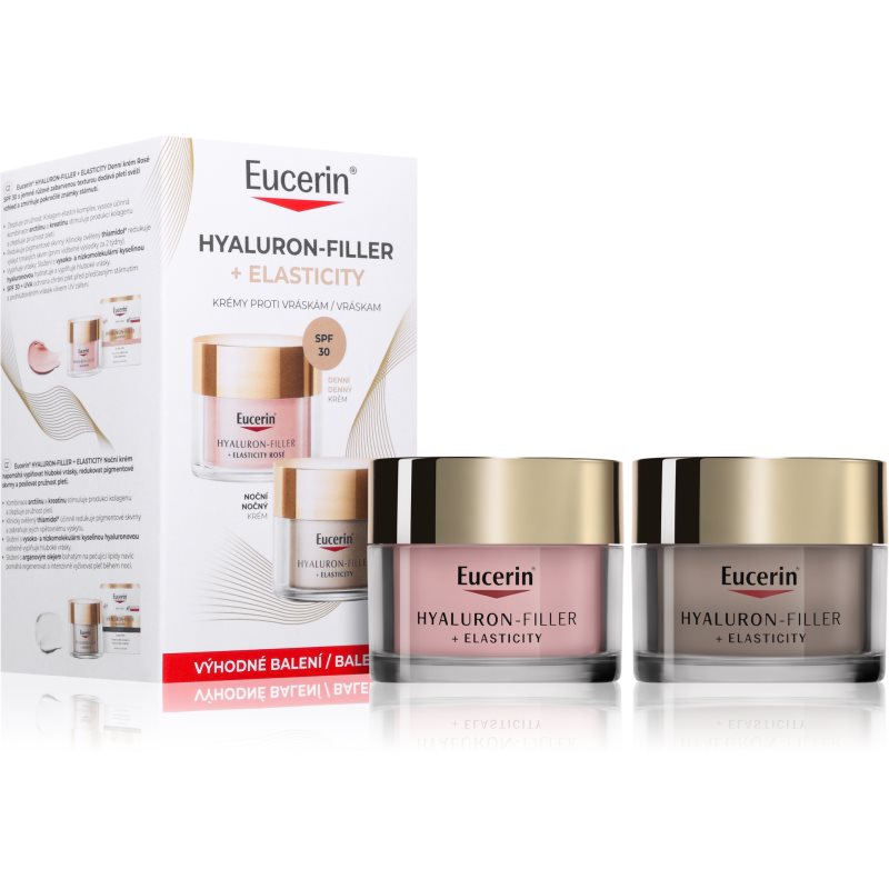 Eucerin Hyaluron-Filler + Elasticity Rosé confezione conveniente per pelli mature