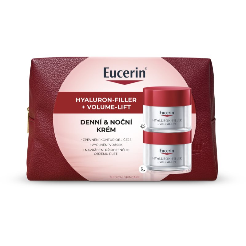 Eucerin Hyaluron-Filler + Volume-Lift Weihnachtsgeschenk-Set zur Straffung und Festigung der Haut
