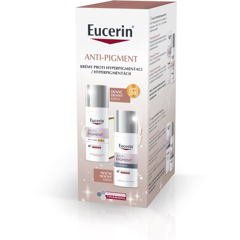 Eucerin Anti-Pigment Set Ekonomiförpackning för korrigering av pigmentfläckar 2x50 ml female