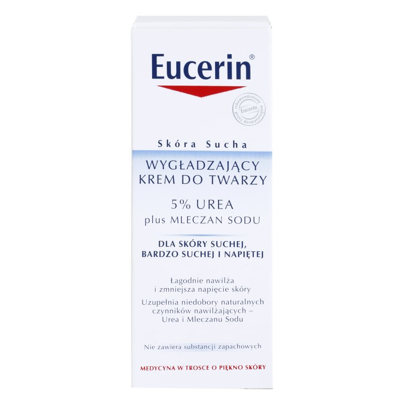 

Eucerin Dry Skin Urea крем для обличчя для сухої та дуже сухої шкіри (5% Urea