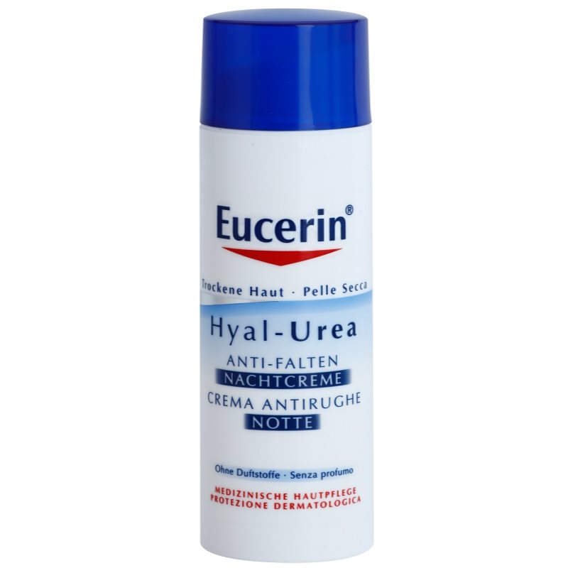 

Eucerin Hyal-Urea нічний крем проти зморшок для сухої та атопічної шкіри