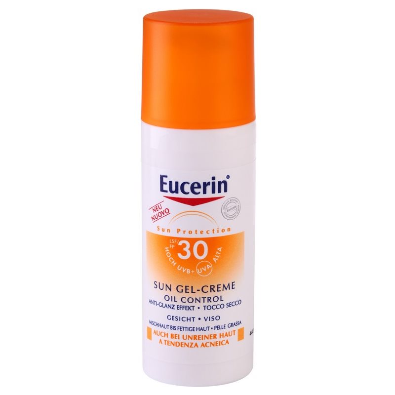 

Eucerin Sun захисний кремовий гель для обличчя SPF 30