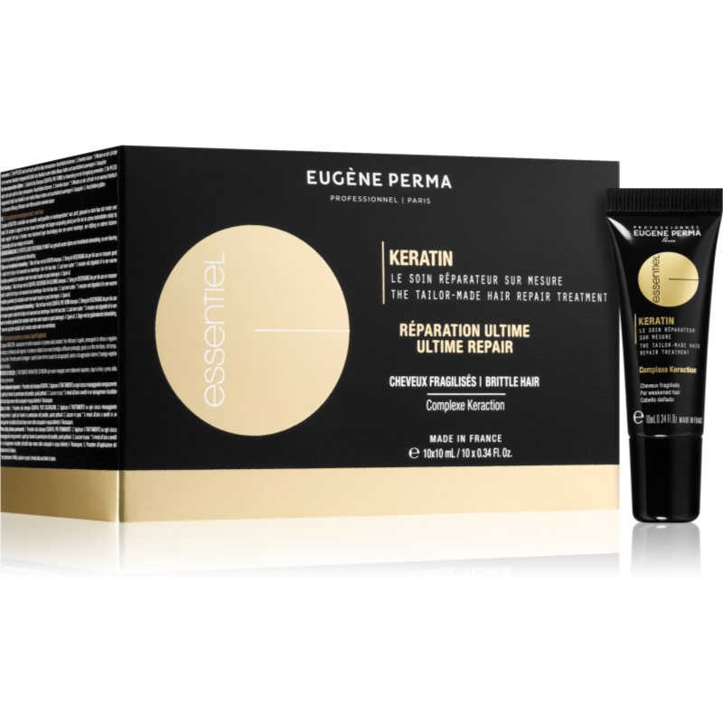EUGÈNE PERMA Essential Keratin regeneračná starostlivosť na vlasy 10x10 ml