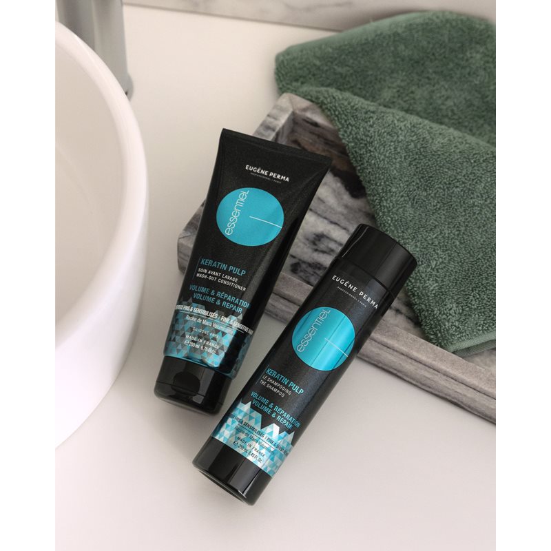 EUGÈNE PERMA Essential Keratin Pulp Shampoo For Fine And Damaged Hair 250 Ml