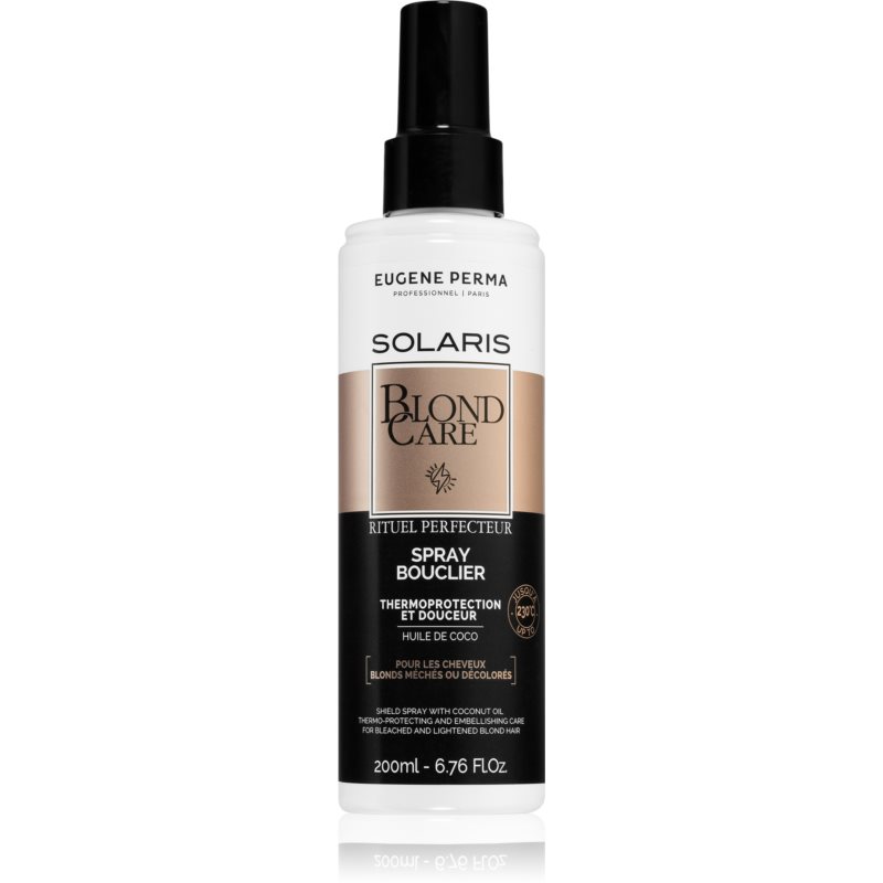 EUGENE PERMA Solaris Blond Care protective spray for heat hairstyling 200 ml
