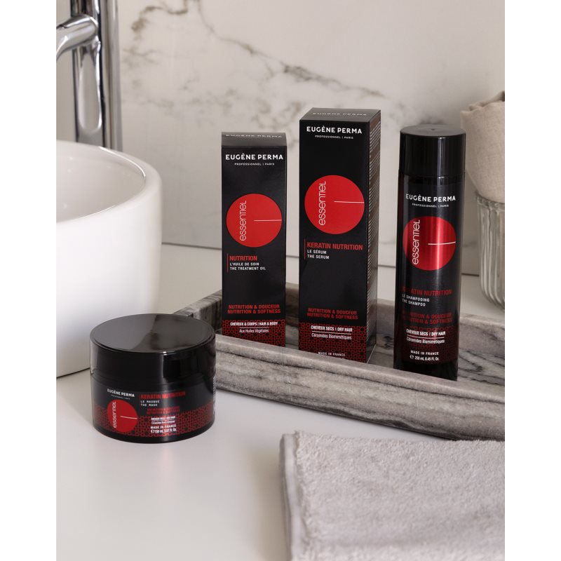 EUGÈNE PERMA Essential Keratin Nutrition Intensely Nourishing Shampoo For Dry Hair 250 Ml