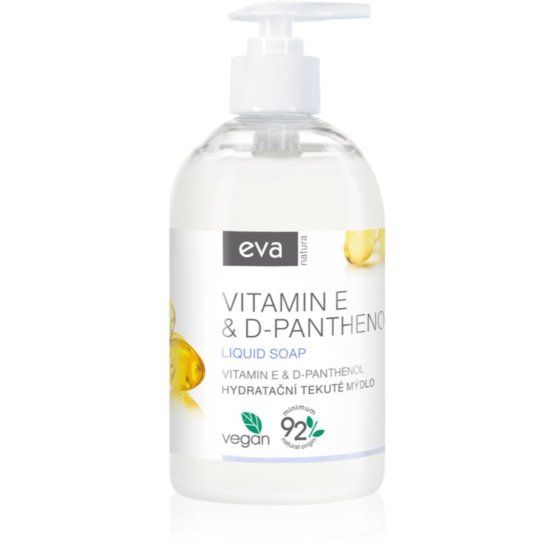 Eva Natura Vitamin E & D-Panthenol tekuté mýdlo na ruce 500 ml