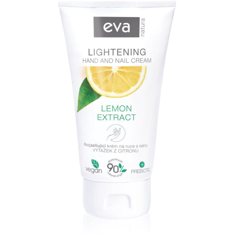 Eva Natura Lemon Extract роз'яснюючий крем для рук та нігтів 75 мл
