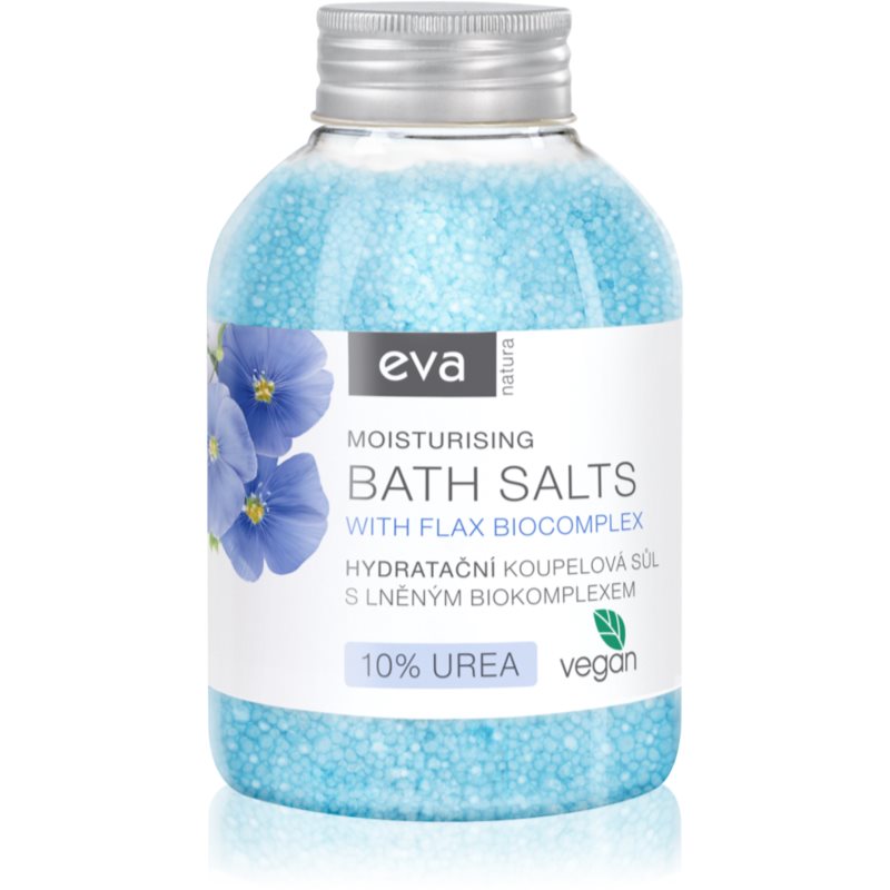 Eva Natura Flax Biocomplex soľ do kúpeľa hydratačný 600 g