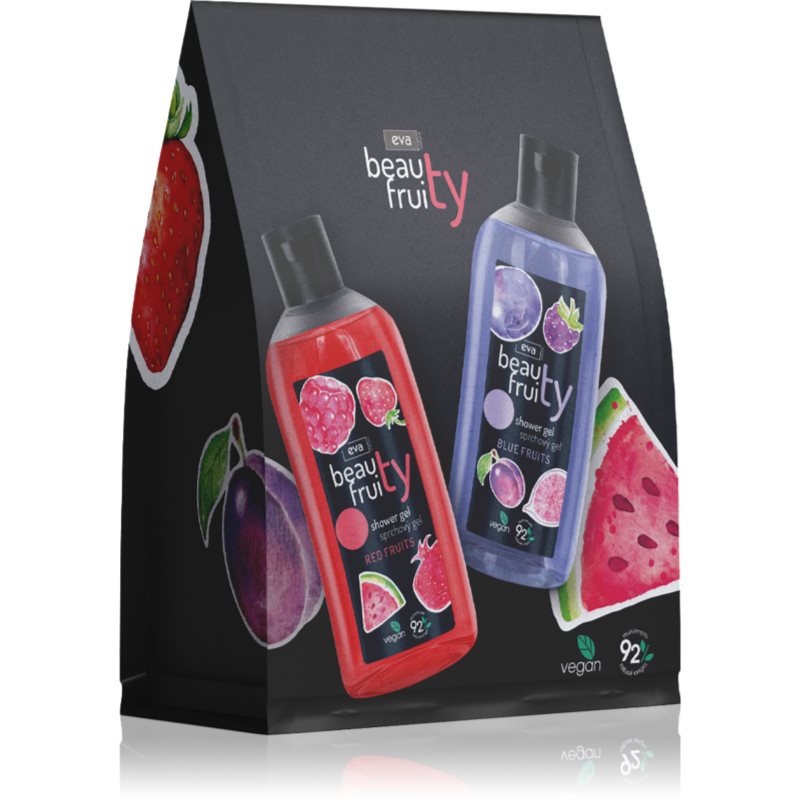 Eva Natura Beauty Fruity Red/Blue darčeková sada