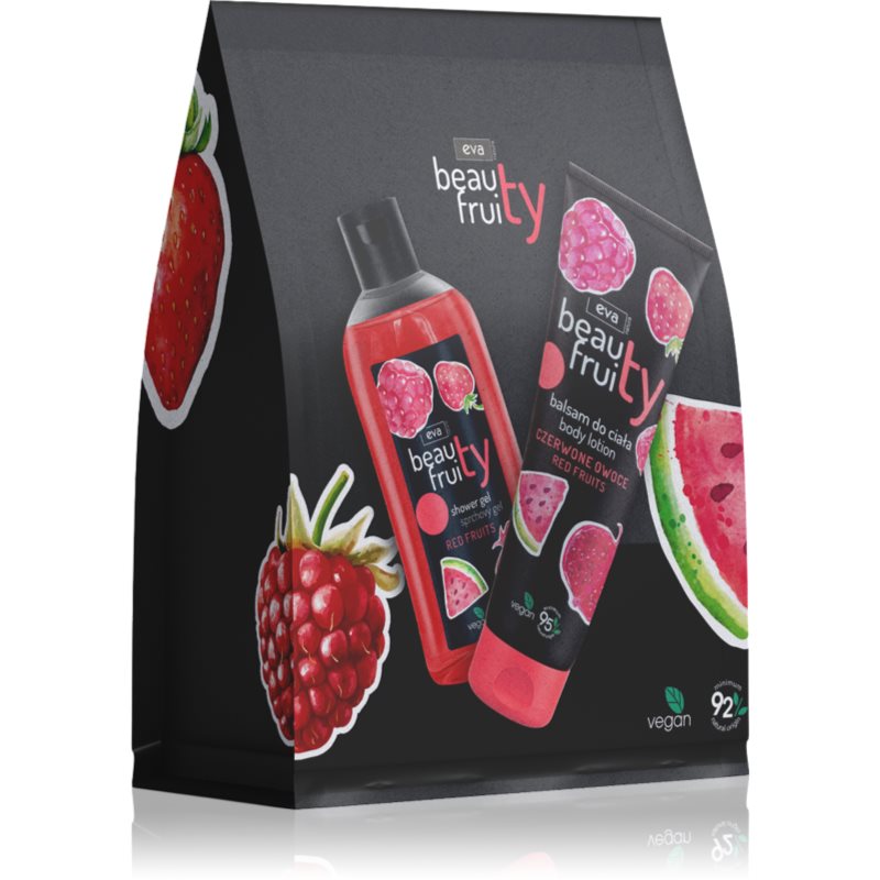 Eva Natura Beauty Fruity Red Fruits Dāvanu komplekts