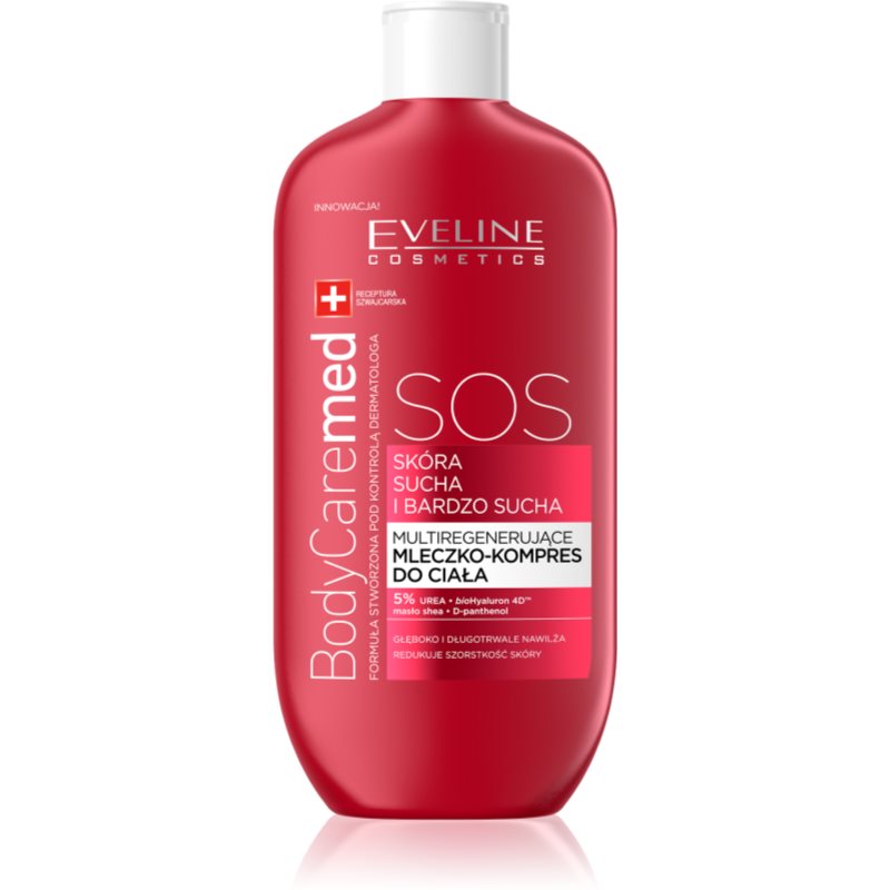 E-shop Eveline Cosmetics Extra Soft SOS regenerační tělové mléko pro velmi suchou pokožku 350 ml