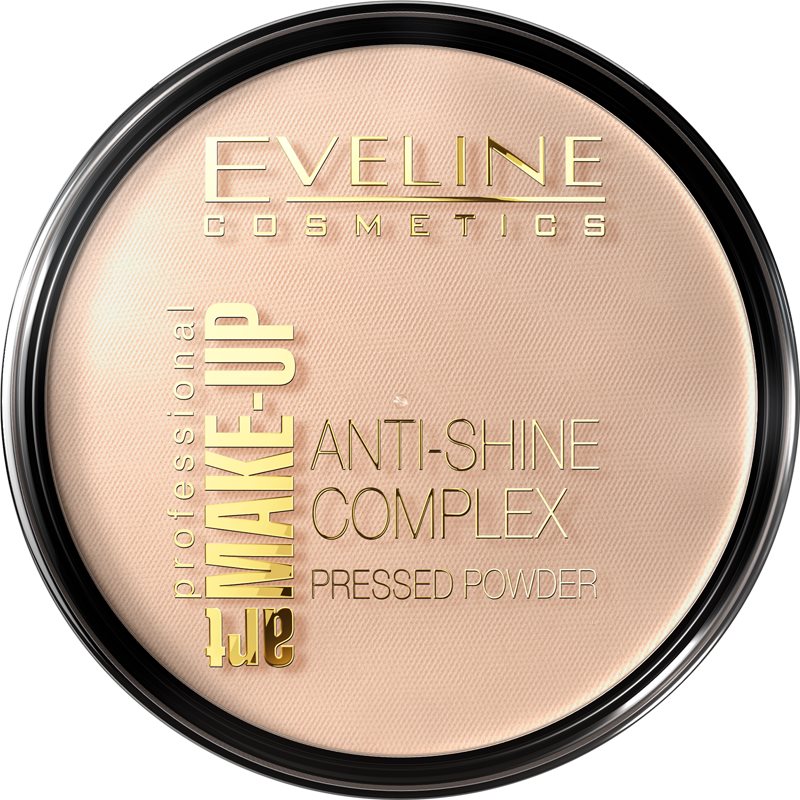 Eveline Cosmetics Art Make-Up lengvos tekstūros mineralinė kompaktinė makiažo pagrindo pudra , matinio efekto atspalvis 31 Transparent 14 g