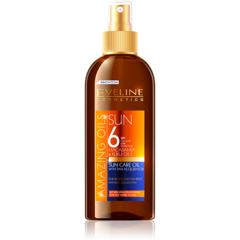 

Eveline Cosmetics Sun Care олійка-спрей для засмаги SPF 6