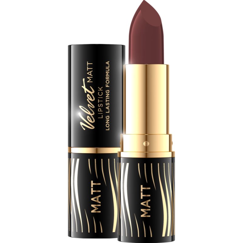 

Eveline Cosmetics Velvet Matt кремова помада з матуючим ефектом відтінок 506