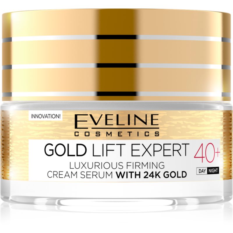 Eveline Cosmetics Gold Lift Expert розкішний зміцнюючий крем з золотом 24 карата 50 мл