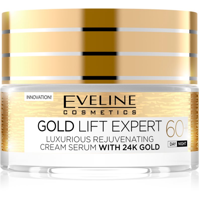 Eveline Cosmetics Gold Lift Expert Day And Night Cream 60+ With Rejuvenating Effect 50 Ml