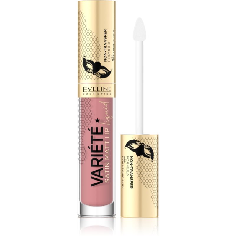Eveline Cosmetics Variete matt liquid lipstick shade 02 Raspberry Cream 4,5 ml
