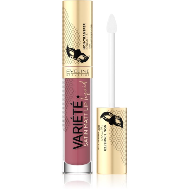 Eveline Cosmetics Variété рідка губна помада з матуючим ефектом відтінок 03 Berry Shake 4,5 мл