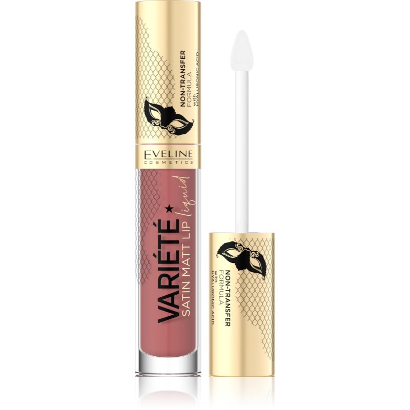 

Eveline Cosmetics Variété рідка губна помада з матуючим ефектом відтінок 04 Toffee