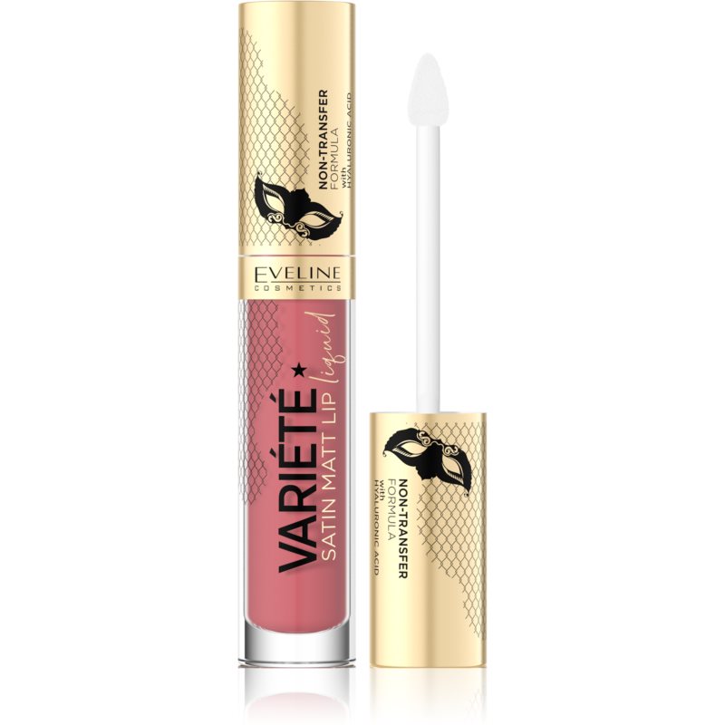 Eveline Cosmetics Variété Matt Liquid Lipstick Shade 05 Peach Mousse 4,5 Ml