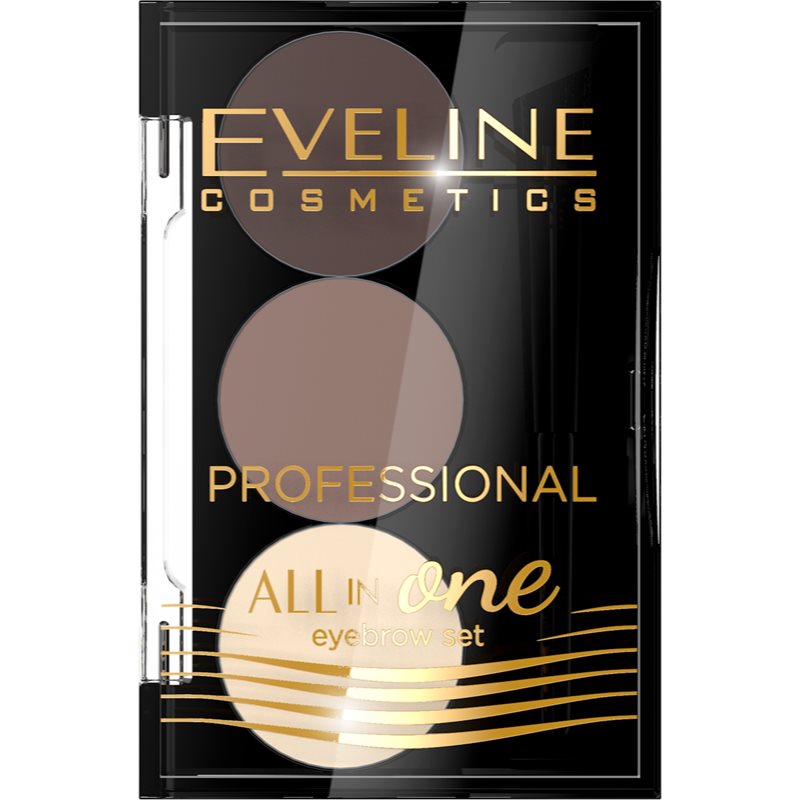 Eveline Cosmetics All in One antakių priemonių rinkinys 1,7 g
