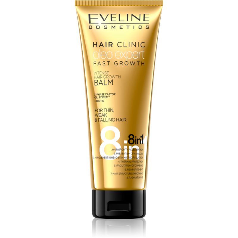 

Eveline Cosmetics Oleo Expert бальзам для зміцнення та покращення росту волосся
