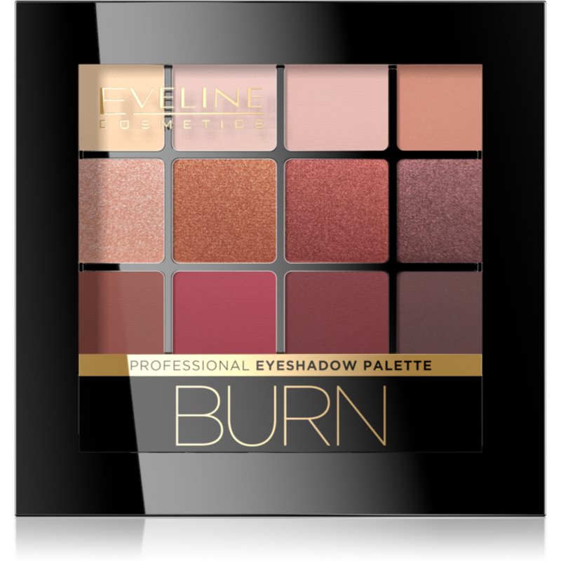E-shop Eveline Cosmetics Burn paletka očních stínů 12 g
