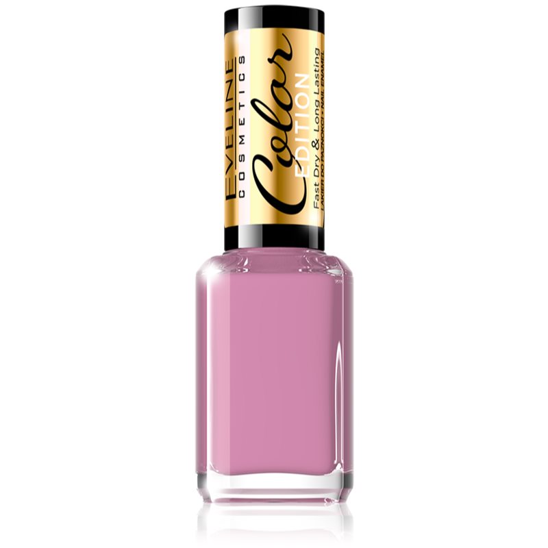 Eveline Cosmetics Color Edition high coverage nail polish shade 124 12 ml
