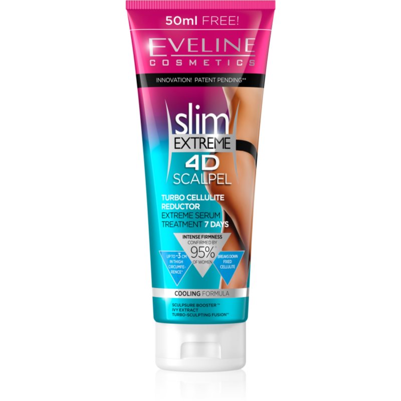 Eveline Cosmetics Slim Extreme 4D Scalpel сироватка проти целюліту з охолоджуючим ефектом 250 мл