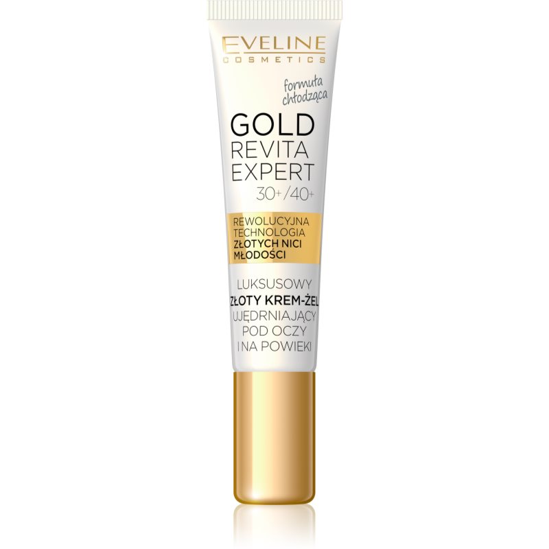 E-shop Eveline Cosmetics Gold Revita Expert zpevňující oční krém s chladivým účinkem 15 ml